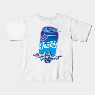 Drink till you're happy! v2 Kids T-Shirt